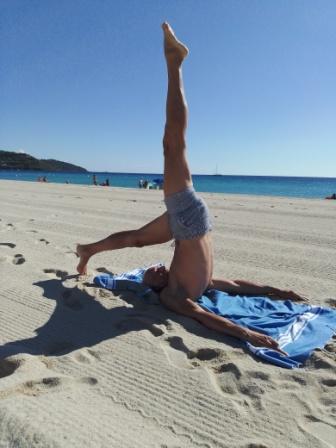 Salambasana posture